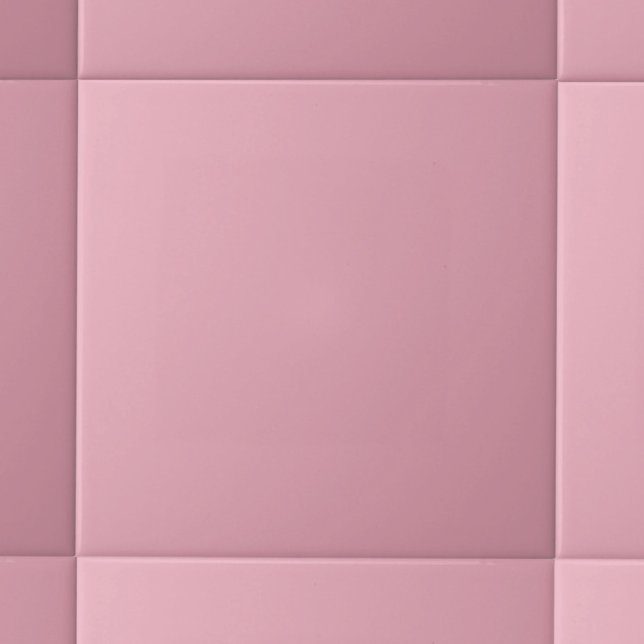 Modern Pastel Solid Colour Faded Pink Ceramic Tile (Creator Uploaded)