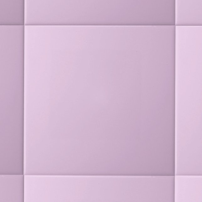 Modern Pastel Solid Colour Lavender Ceramic Tile (Creator Uploaded)