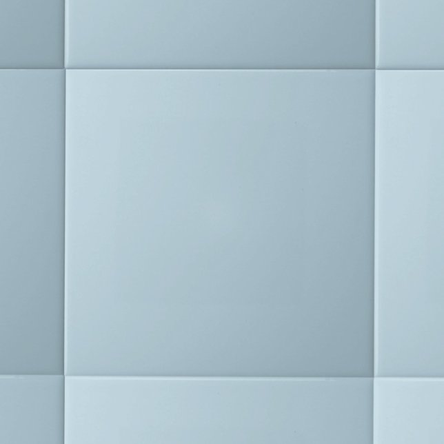 Modern Pastel Solid Colour Pale Aqua Ceramic Tile (Creator Uploaded)