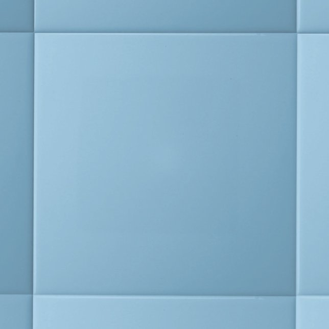 Modern Pastel Solid Colour Pale Cerulean Ceramic Tile (Creator Uploaded)