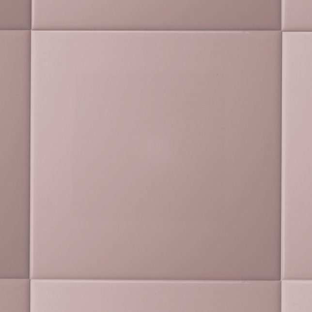 Modern Pastel Solid Colour Pale Mauve Ceramic Tile (Creator Uploaded)