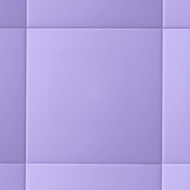 Modern Pastel Solid Colour Pale Violet Ceramic Tile (Creator Uploaded)