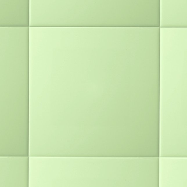 Modern Pastel Solid Colour Very Pale Green Ceramic Tile (Creator Uploaded)
