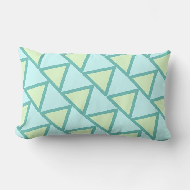 Modern Pastel Throw Pillow (Front)
