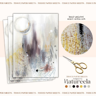 Modern Pattern Abstract Decoupage Tissue Paper