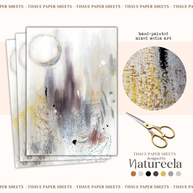 Modern Pattern Abstract Decoupage Tissue Paper (Creator Uploaded)