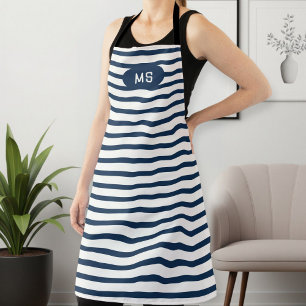 Modern Pattern Apron for Home Chefs