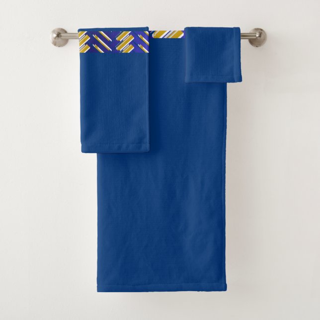 Modern Pattern Bath Towel Set (Insitu)