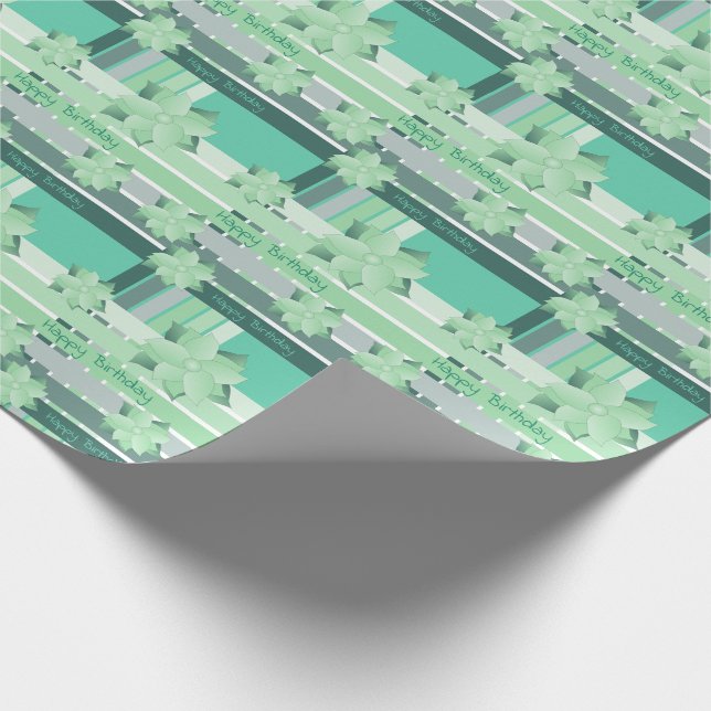 Modern Pattern Design Wrapping Paper (Corner)
