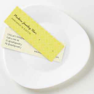 Modern Pattern Vivid Stud Earring Display Card