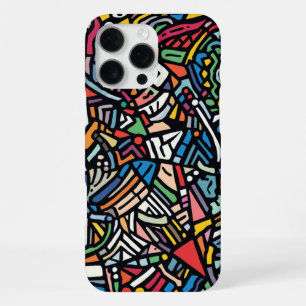 Modern Patterned abstract iPhone 16 Pro Max Case