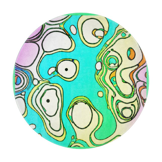 Modern Patterns Art Design Cutting Board (Front)