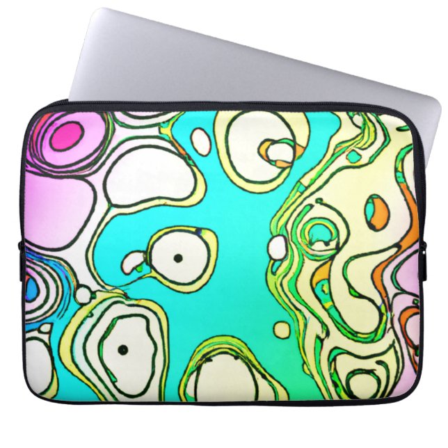 Modern Patterns Art Design Laptop Sleeve (Front)