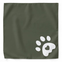 Modern Paw Print Pet Care Dog Walker 