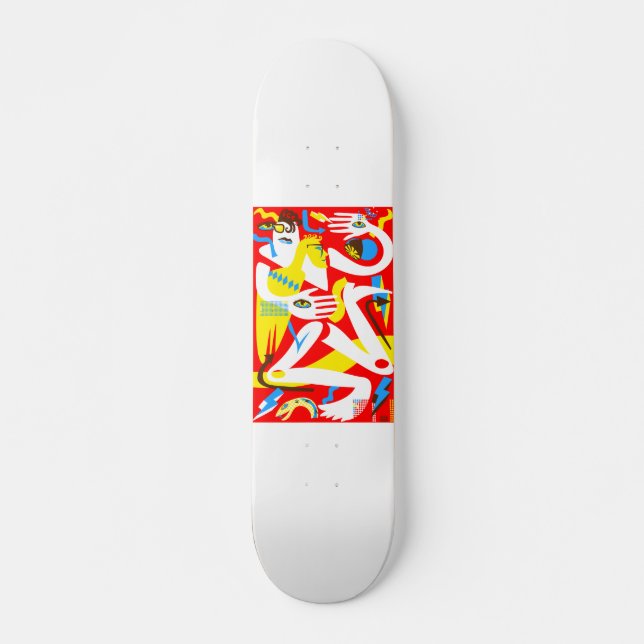 Modern people skateboard deck (Front)