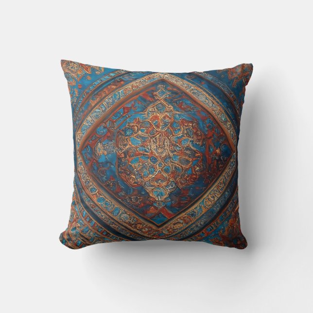 Modern Persian Beautiful Old Pattern Collection Cushion (Front)