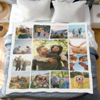 Modern Personalised 13 Photo Collage