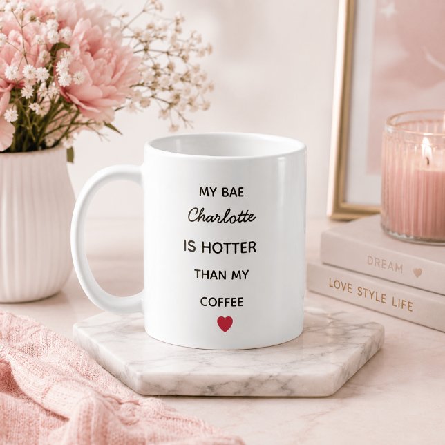 Modern Personalised Bae Coffee Mug (Creator Uploaded)