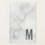 Modern Personalised Bold Monogram and Name Planner<br><div class="desc">Modern Monogram Design featuring personalised monogram letter "M" and name in modern bold sans serif font style.</div>