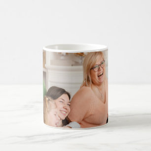 Modern Personalised Christmas Gifts Picture Family Coffee Mug