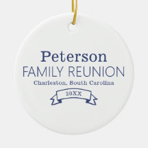 Modern Personalised Family Reunion