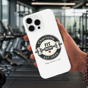 Modern Personalised Fit Mum Phone Case