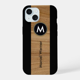 Modern personalised iPhone 15 case