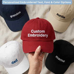 Modern Personalised Mama Hat for Mum Mothers Day