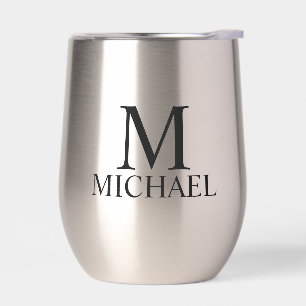 Modern Personalised Monogram and Name