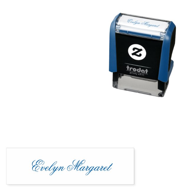Modern Personalised Name Marking Self-inking Stamp (In Situ)