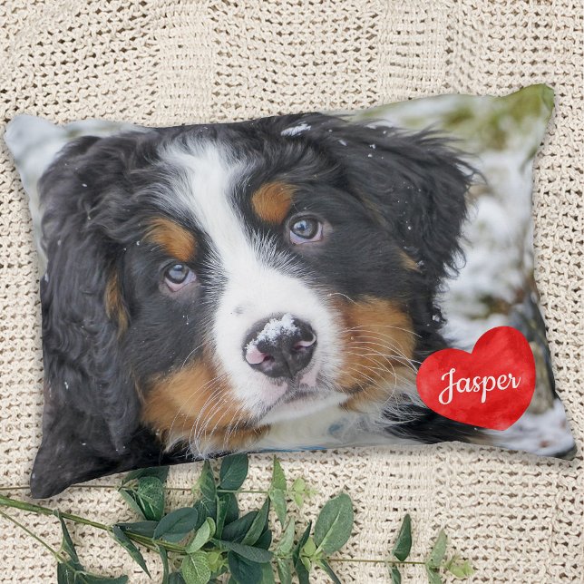 Modern Personalised Photo Dog lover Pet Decorative Cushion (Creator Uploaded)