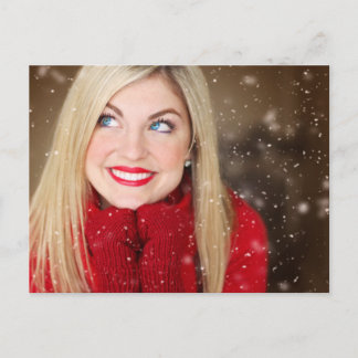 Modern Personalised Photo Postcard
