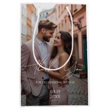 Modern Personalised Photo Wedding