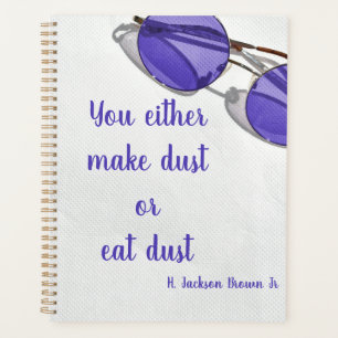 Modern Personalised Quotes Sun Glasses Planner