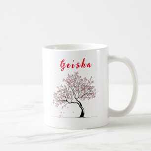 Modern Personalized Geisha Mug