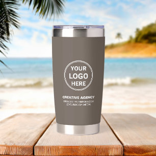 Modern Personalized Logo Business Insulated Tumbler