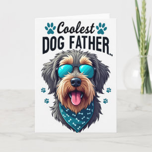 Modern Pet Fathers Day Image Card
