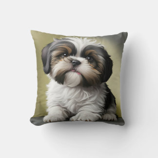 Modern Pet Photo, Dog Photo, Dog Lover Cushion