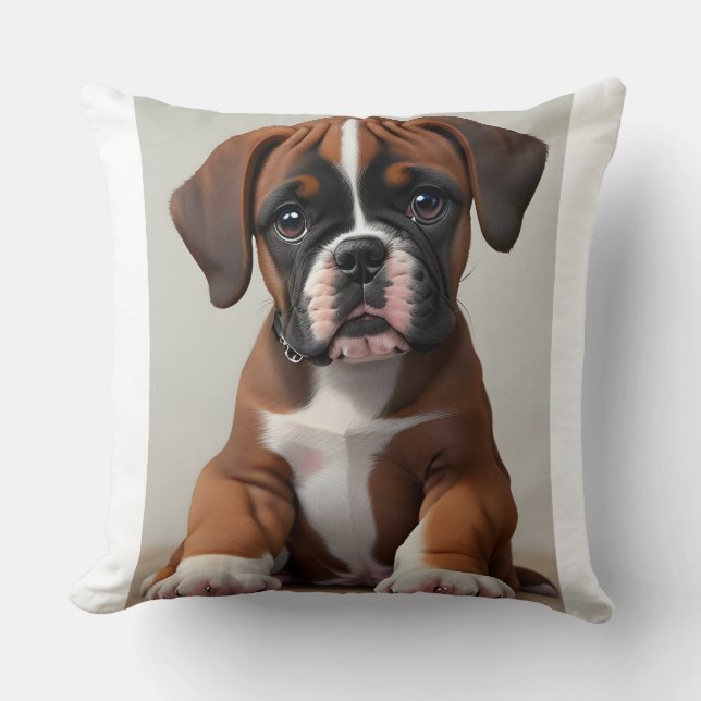 Modern Pet Photo, Dog Photo, Dog Lover  Cushion (Front)
