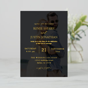 Modern Photo 5 Vertical Wedding Dark