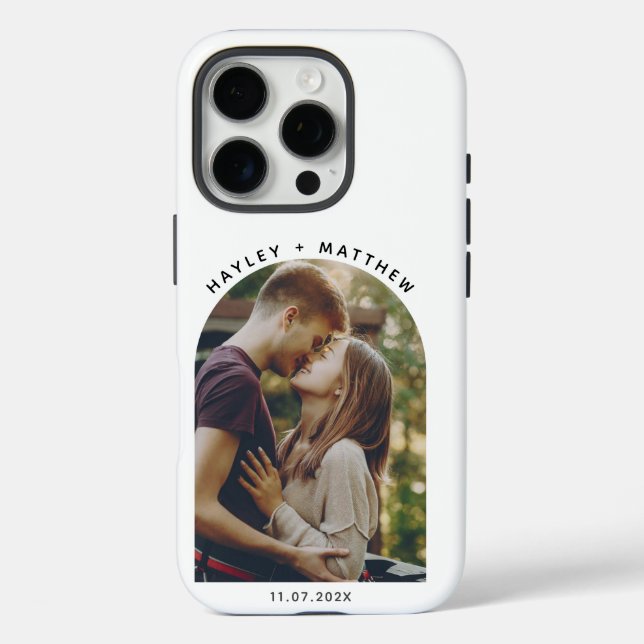 Modern Photo Arch Minimalist Case-Mate iPhone Case (Back)