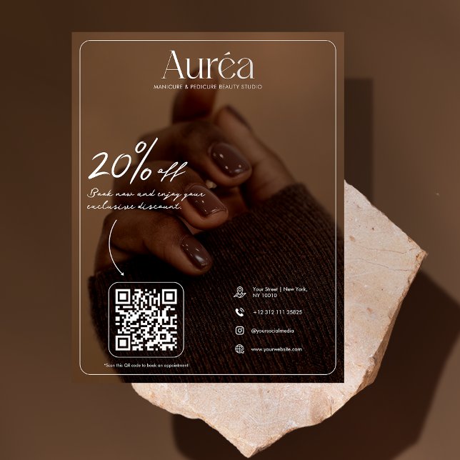 Modern Photo Beauty Salon Flyer (Creator Uploaded)