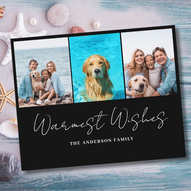 Modern Photo Budget Christmas Card  (Creator Uploaded)