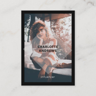 Modern Photo Business Card