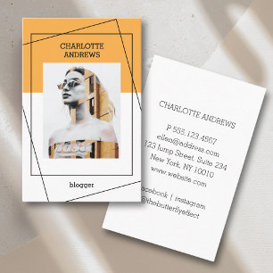 Modern Photo Business Card