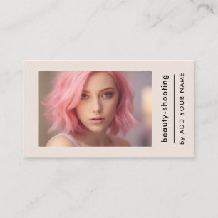 Modern Photo Business Card For Photographer