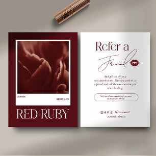 Modern Photo Business Referral Card