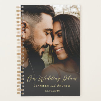 Modern Photo & Calligraphy Wedding Planner