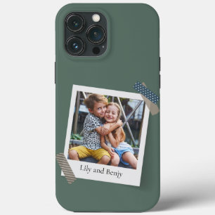 Modern Photo Christmas Holiday iPhone 13 Pro Max Case