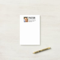 Modern Photo Church Pastor 